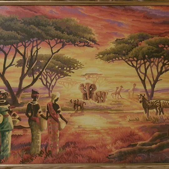 Malerisches Afrika